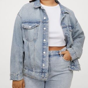 Oversized H&M Denim Jacket